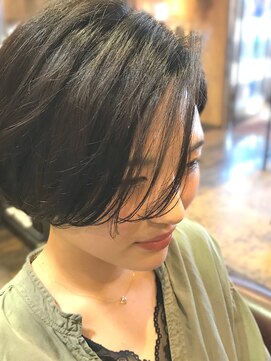 ヘアー クリエイト カルバリ(HAIR CREATE Calbari) 大人ショートボブ