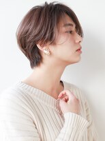 [K-two青山]うざバング×ひし形ショート×アッシュブラウン
