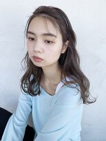 アイティー バイ アルバム 浦和店(IT by ALBUM) カチューシャアレンジ_ココアブラウンフリンジウェーブ_27151