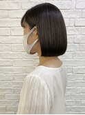 縮毛矯正でサラツヤボブスタイル☆