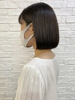 トハコ(&haco)&nbsp;縮毛矯正でサラツヤボブスタイル☆