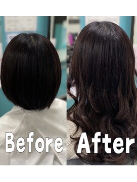 ヘアアンドメイク サファイア(Hair and Make SAPPHIRE) #艶髪#清楚#黒髪ロング#プルエクステ