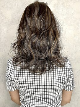 セシルヘアー(CECIL hair) CECIL 下北沢 コントラストハイライト×韓国人風ヘア