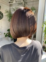 ラコスタ(LaCosTa)&nbsp;大人可愛い20代30代40代前下がりショートボブ丸みショート