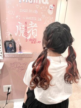 グルーヴ グルーヴ フェエリー(groove groove feerie) まおりんのちゃかちゃかツインテール  新宿歌舞伎町ヘアセット