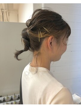クラフト ヘア デザイン(CRAFT HAIR DESIGN) アレンジが映えるインナーカラー