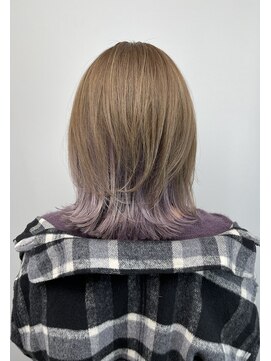 キラ(KIRA) インナーカラー ラベンダー