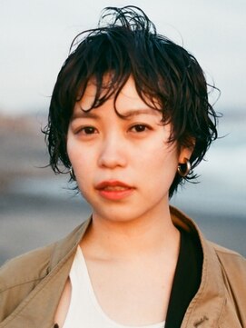 イコール 船橋(equal) ダークグレージュクールショートレイヤーボブルフ[船橋]