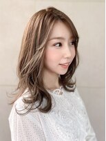 ヘアーデザイン ミヤビ 広尾(HAIR DESIGN MIYABI) くびれミディ×グレージュカラー3