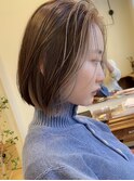 フェイスフレーミングボブ