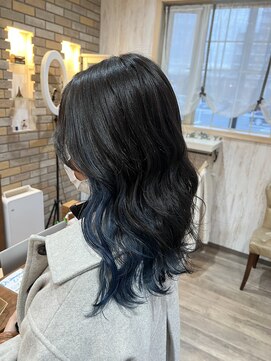 ダイアモンドリリーキートス(Diamond Lily kiitos) inner color Blue gray