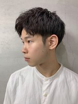 ロンド ローガン 名駅(Lond LOGAN)&nbsp;短髪　アップバング　メンズ　眉毛　名古屋