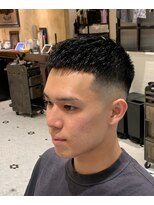 ルドローブラントオオサカ(LUDLOW BLUNT Osaka)&nbsp;【LUDLOW BLUNT】クロップヘア バーバースタイル