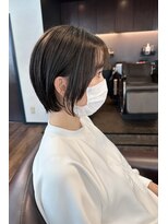 レイラバイアフロート 吉祥寺(Lila by afloat)&nbsp;大人可愛い20代30代40代くびレイヤーショートボブ丸みショート