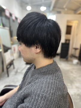 ソイクフ 高田馬場店(SOY-KUFU) MEN'SHAIR アッシュブラック ウルフ