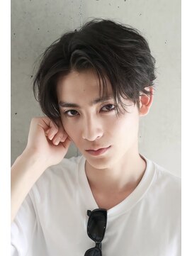 アソビ 表参道(ASOBI) 毛流れ前下がりセンターパート