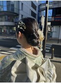 成人式ヘアセット