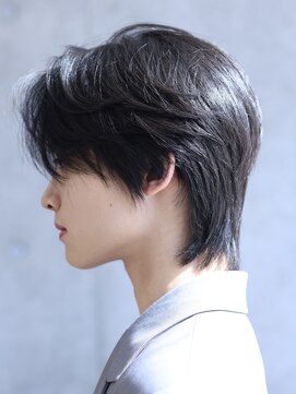 リップス 表参道店(LIPPS) センターパートウルフ【毛流れショート】韓国ヘア