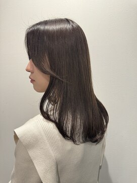 ヘアデザイン コレット ネオ 池袋(Hair Design Collet Neo) 顔周りカーテンバング　グレージュ