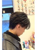 ニュアンスパーマカルマパーマセンターパート毛流れ