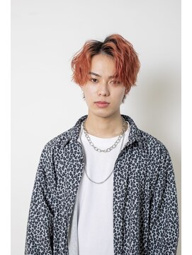 リアン バイ プロデュース 永山店(Lien by Produce) メンズカット×センターパートアップバング/ニュアンスパーマ#1