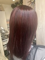 ヘアーサロン アイディ(HAIR SALON Id)&nbsp;ワインレッドカラー