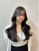 ユニ 表参道(uni)&nbsp;#34/前髪/アンブレラカラー/こなれミディ/イメチェン/ウェーブパ