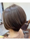 大人前下がりグラデーション