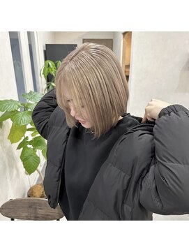 スターク(stark) モテ髪/ミルクティー/タッセルボブ/切りっぱなしボブ/姫路