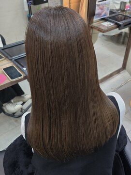 ラストーリア(La storia) 透け感抜群!ラベンダーグレージュ♪