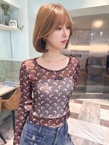 ロンド ロビン 栄(Lond robin)&nbsp;韓国/前髪/縮毛矯正/レイヤー/ショートボブ