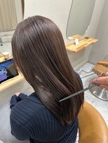 シカ 神戸三宮元町店(Cica)&nbsp;春カラー　ショコラカラー　艶ブラウン　髪質改善　三宮　元町
