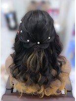 ベルグロー 北新地上通り店(BELLEGROW)&nbsp;定番ハーフアップ☆