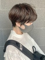 ロンドグロワール 大宮(Lond Gloire)&nbsp;ミニウルフレイヤーカット顔周りカット前髪カットショート/大宮