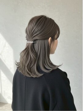 アオアクア バイ グルグル 小岩店(ao akua by GULGUL) 小岩/レイヤーカット/ダブルカラー/ブリーチなしカラー/顔周り