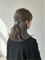 アオアクア バイ グルグル 小岩店(ao akua by GULGUL) 小岩/レイヤーカット/ダブルカラー/ブリーチなしカラー/顔周り