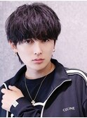韓流ナチュラル束感マッシュウルフ