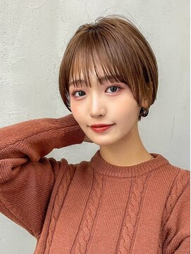 ギークス(GEEKS) 【GEEKS渋谷】秋冬カラー/ショコラピンク/ショートボブ/20代30代