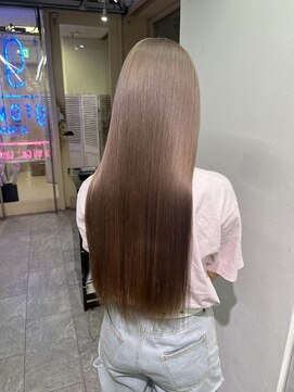 グロウ 渋谷(grow) ミルクティーブラウン