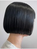 ショートボブ/ナチュラルカット/髪質改善