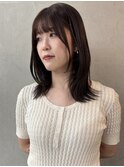 レイヤーカット顔まわりレイヤーフェイスレイヤー