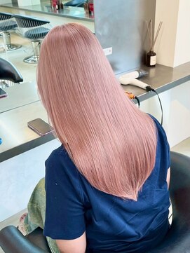 ラック 表参道(LUCK) ペールピンク/ニュアンスカラー/ペールカラー/ツヤ髪