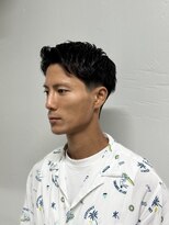 メリケンバーバーショップ フクオカ(MERICAN BARBERSHOP FUK)&nbsp;かきあげナチュラルフェードビジネス