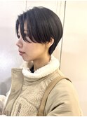 ハンサムショート　ニュアンスカール