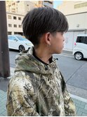 ダークグレージュ/メンズスタイル
