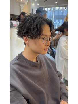 キャンバス バイ ネオリーブ 横浜西口(Canvas by neo.) 横浜★ツイストスパイラルパーマメンズパーマ