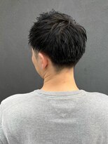 ミナト(minato) 2ブロックショート【大人世代/メンズ/白髪染め】