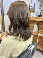 リ ランド(RE:LAND)&nbsp;ブリーチなしグレージュ/シークレットハイライト/恵庭美容室