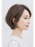 【町田小田急8F】 首元すっきりひし形ショートボブ