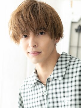 モッズヘア メン 新所沢店(mod's hair men) 学生ハイトーンカラー無造作ニュアンスパーママッシュe新所沢